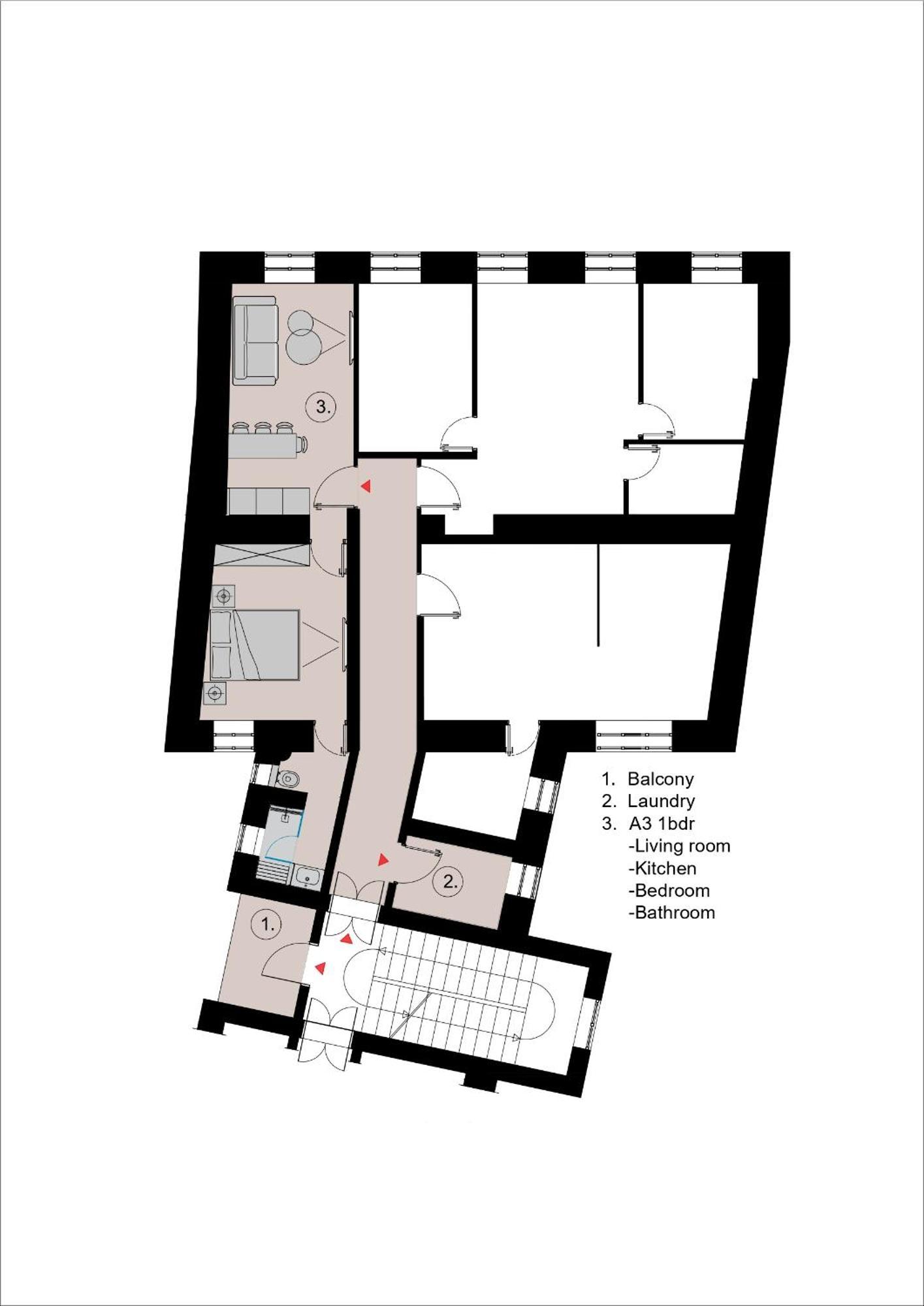 Central Apartments 塞拉耶佛 外观 照片